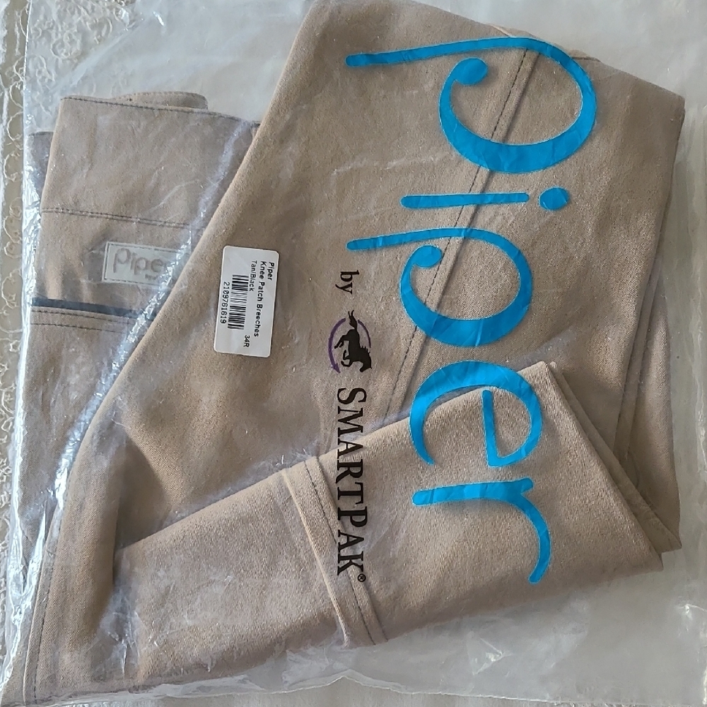 Piper by SmartPak Tan Women's Knee Patch Breeches